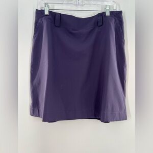 NIKE GOLF PURPLE SKORT SKIRT SIZE 10 M